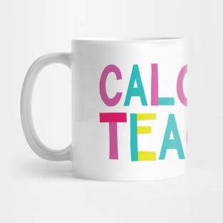Calculus Teacher Gift Idea Cute Back to School Mug